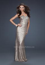 2012 La Femme Prom Dresses 17495.  Available in Bronze, Dark Pink, Light Pink, Silver, Turquoise